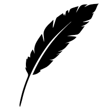 Bird Feather Clipart Black And White Pin On Free Silhouette Cameo Cut Files