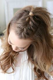 Not only do they make hair look it requires knowing how to do a dutch braid, which is essentially a reversed french plait (great tutorial. French Mohawk Braid Missy Sue