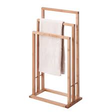 Handdoekenrek Plano Bamboehout Home24 Nl Handdoekenrek Badkamer Badkamer Handdoeken Handdoekrekken