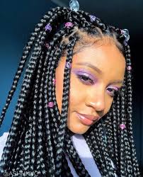 This gives the style a chance to add any detail you desire. Should Afro Karibik Haar Sein Naturliche Oder Chemisch Verarbeitet Braided Hairstyles Afro Chemisch Haar In 2020 Hair Styles Cool Braid Hairstyles Braided Hairstyles