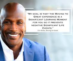 What significant learning moments (SLMs) do you need to pay attention to to  prevent costly significant life events (SLEs)? Begin “Moving to Great” now,  and learn how to turn your learning moments