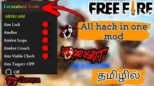 Free fire adalah sebuah permainan battle royale yang saat ini sangat populer diberbagai negara termasuk indonesia. Lorazalora Mods V11 Free Fire Hack Mod Menu Auto Headshot In Tamil 2021 Know And Share