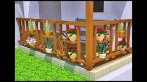 Desain Pagar Teras Dari Kayu Minimalis Cantik Youtube