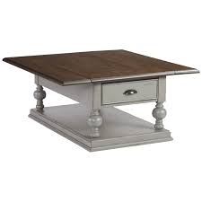 Light weight yet durable george134 looks good adjustable leaves work well and remain stable when opened 4. Progressive Colonnades Drop Leaf Coffee Table In Gray And Oak T580 16