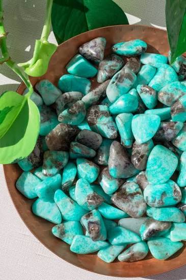 Amazonite Tumbled Stone – Selene Stone