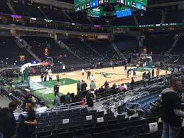 Fiserv Forum Section 119 Home Of Milwaukee Bucks