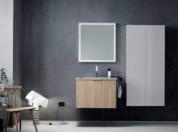 Legno Grigio E Nero Il Trio Vincente In Bagno Mobile Bagno Bagno Parete Nera