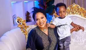 She however called on fans to pray for her friend toyin. Toyin Abraham Shares Photos With Son Ireoluwa 1st For Credible News