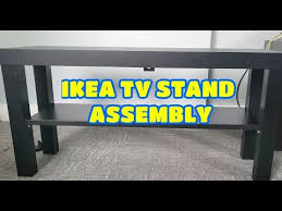 How To Assemble Ikea Lack Tv Stand Unboxing And Assembling Youtube