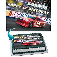 I must be living in la la land & need a dose of reality. Nascar Racing Cars Edible Image Cake Topper Personalized Birthday 1 4 Sheet Decoration Custom Sheet Party Birthday Sugar Frosting Transfer Fondant Image Edible Image For Cake Walmart Com Walmart Com