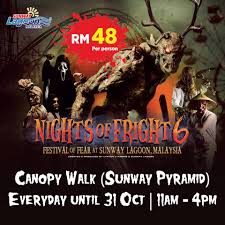 Terrifying horrors awaits at sunway lagoon: Be Ready To Face The Fear At Sunway Lagoon Malaysia Facebook
