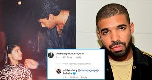 Drake took to the comment section and wrote, 'happy birthday. Drake And Athiya Shetty Are Fraands The Internet Is All Caught Up In Its Feelings
