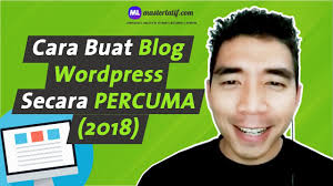 Anda harus perhatikan saat mengisi alamat blog ini, anda. Cara Buat Blog Wordpress Secara Percuma Siap Dalam 4 Minit 2018 Youtube