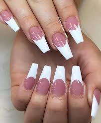 Hollywood Nails Classic Pink And White But New Style Facebook We leave you feeling like royalty.