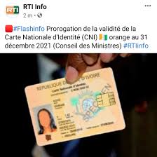 Comment savoir que votre carte d'identité nationale est disponible. Tchele Kobres Pa Twitter Le Gouvernement Prend En Compte L Incapacite De L Oneci A Produire Les Cartes D Identite Des Ivoiriens Et Proroge Une Nouvelle Fois Pour 6 Mois La Validite Des Cni