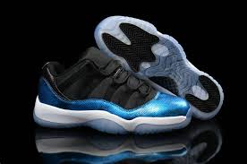 Air Jordan 11 Xi Low Blue Snake Skin Black Size 9 5 Jordan 11 Low Blue Jordan 11 Air Jordans