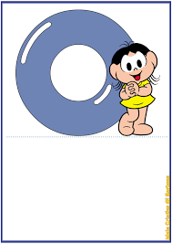 Desenho de monica sentada no sofá para colorir tudodesenhos. Numerais Turma Da Monica Para Imprimir Gratis