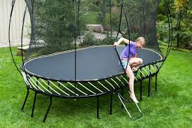 The airzone jump 12' backyard trampoline is the ideal trampoline for the whole family to enjoy! A Safer Trampoline Because Fewer Trips To Er Is A Good Thing Best Trampoline Safe Trampoline Backyard Trampoline
