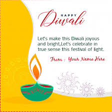 Feel free to write your loved one names on these amazing diwali wishes with online diwali greeting card maker in seconds. Happy Diwali 2020 Wishes Greeting Cards With Name