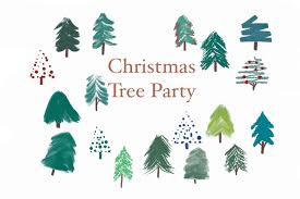 Download Christmas Tree Party Clipart Graphic By Poycl Jazz Creative Fabrica SVG Cut Files