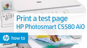 General characteristics hp photosmart c5283. Printing A Test Page Hp Photosmart C5580 All In One Printer Hp Youtube