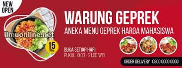 Apa bedanya ayam geprek dan ayam penyet halaman all. Download Banner Makanan Cdr