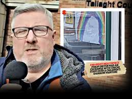 Philip Dwyer: Far-right dog-kicker charged after confronting Dublin crèche  over rainbow painting
