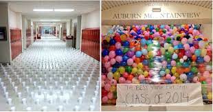 60 Of The Craziest High School Senior Pranks