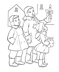 When we think of october holidays, most of us think of halloween. Christmas Scenes Coloring Pages Coloring Home