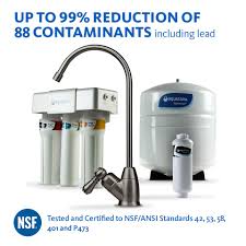 Fluoride Water Filter Under Counter System Aquasana