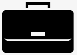 A briefcase is a flat case that is used for carrying notepads and books as well as documents, catalogs, and office accessories. Transparent Suitcase Icon Png Briefcase Png Download Kindpng