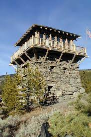 Pearson Design Group Tower House Stone Cabin Fire Tower