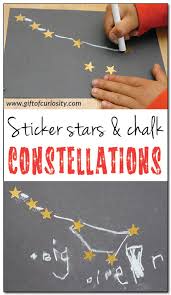Best practices & activities for preschoolers. Constellation Craft For Kids Gift Of Curiosity