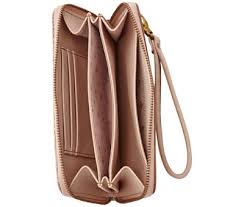 Fossil sydney camel leather wristlet wallet clutch. Usa Boutique Fossil Sydney Zip Around Phone Wallet Nude Matte