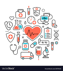 Health Heart Care Concept Medical Icons Signs Vector Image Sponsored Care Concept Health Heart Ad Medical Icon Heart Care Phone Wallpaper Design