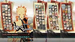 Actually unlocking the characters in naruto shippuden: Kotaku On Twitter Selecting A Character In Naruto Shippuden Ultimate Ninja Storm 4 Might Take A While Https T Co 89t5m5is33 Https T Co M3cedorgof