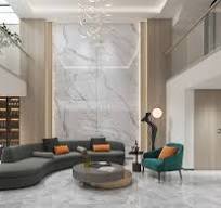 China Sintered Stone Big porcelain Slab | White - Wall Panel