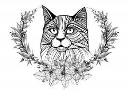 Discover all our printable coloring pages for adults, to print or download for free ! Cats Coloring Pages For Adults