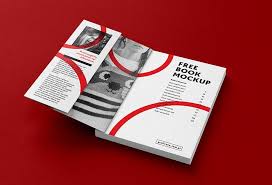 Book Brochure Mock Up Mockups Design Free Premium Mockups Brochure Mockup Free Brochure Free Books