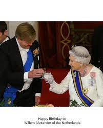 He is the eldest child of queen beatrix and prince claus , and he is the head of the house of amsberg since the death of his father in 2002. Happy Birthday To King Willem Alexander Of The Netherlands Born Willem Alexander Claus George Ferdinand 27 Apri British Royal Families Royal Family Royal