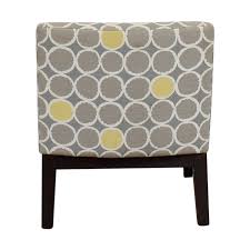 Inspiration house inspiring mustard yellow accent chair graphics. 72 Off West Elm West Elm Grey Yellow And White Accent Chair Chairs