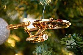 Star trek stuffed animals let you enjoy the softer side of popular. Review Hallmark S Enterprise Christmas Ornament Celebrates 50 Years Of Star Trek Treknews Net Your Daily Dose Of Star Trek News And Opinion