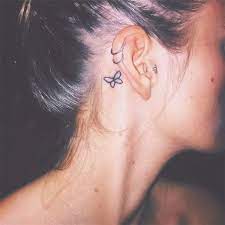 77 Cute And Minimalist Small Tattoo Ideas For Women Ecemella Behind Ear Tattoos Back Ear Tattoo Small Tattoos