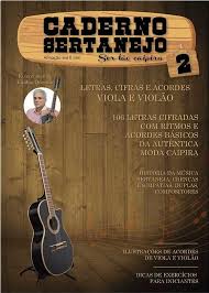 Caderno Sertanejo Letras, Cifras Viola E Viol&atilde;o Vol.2 - Casadei  Instrumentos Musicais