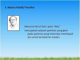 Kumpulan puisi karya chairil anwar beserta maknanya. Interpretasi Makna Puisi Aku Karya Chairil Anwar Studi