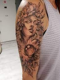 From ancient greek γαῖα, a poetical form of γῆ gē, land or earth), also spelled gaea / ˈ dʒ iː ə /, is the personification of the earth and one of the greek primordial deities.gaia is the ancestral mother—sometimes parthenogenic—of all life. Tattoodo Find Your Next Tattoo