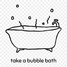 Take A Bubble Bath Doodle Style Design Element Free Image By Rawpixel Com Marinemynt Design Element Doodles Bubble Bath