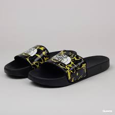 The North Face M Base Camp Slide Ii Tnf Black Leopard Yellow
