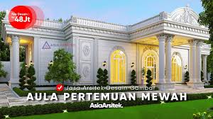 Ide desain gedung pertemuan minimalis di gambardesainarsitek. Jasa Arsitek Desain Gambar Aula Pertemuan Mewah Klasik Jayapura Papua Asia Arsitek Youtube