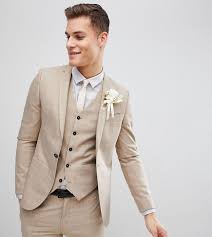 Hochzeitsanzüge für frauen & männer (hochzeitsanzug mann / brautanzug). Noak Enge Hochzeitsanzug Jjacke Mit Gittermuster Beige Jetzt Bestellen Unter Https Mode Ladendirekt De Beige Anzuge Hochzeit Anzug Hochzeitsanzug Herren